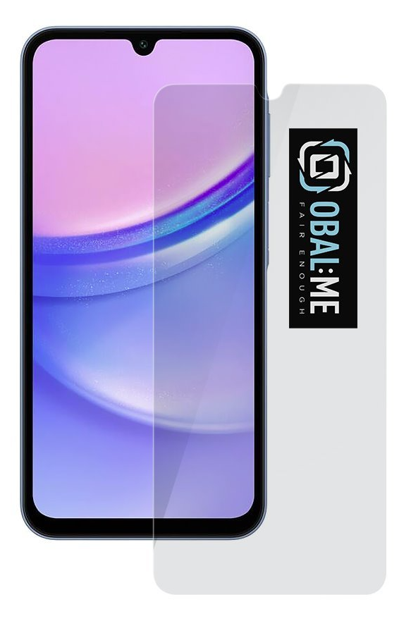 OBAL:ME 2.5D Glass Screen Protector for Samsung Galaxy A15 4G/5G Clear