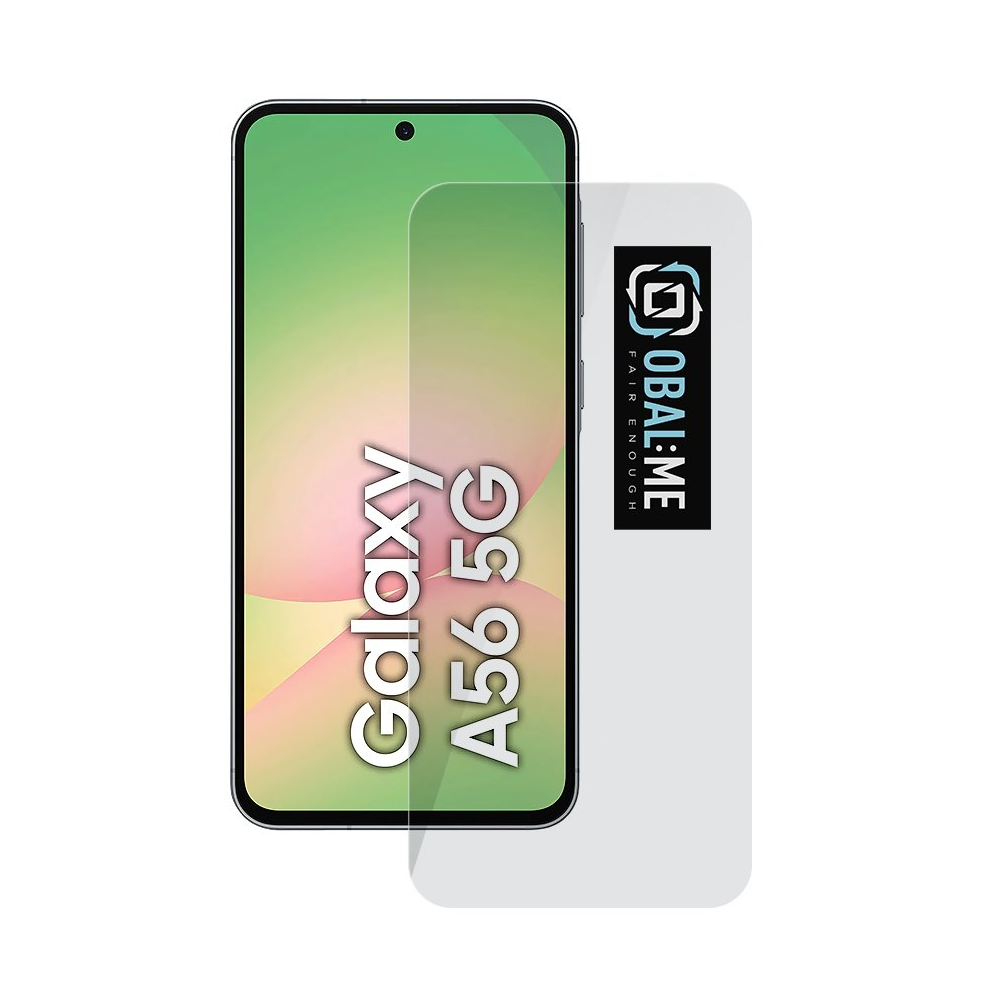 OBAL:ME 2.5D Glass Screen Protector for Samsung Galaxy A56 5G Clear