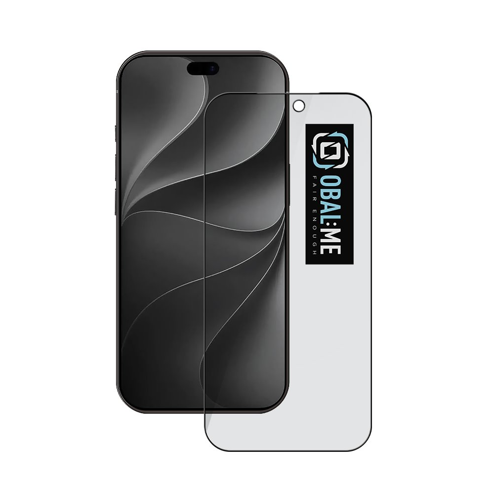 OBAL:ME Privacy 5D Glass Screen Protector for Apple iPhone 18 Pro Max Black