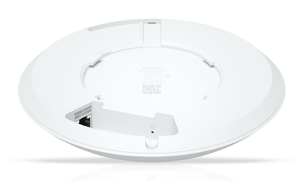 Ubiquiti U7 Long-Range 7300 Mbit/s Hvid Strøm over Ethernet (PoE)