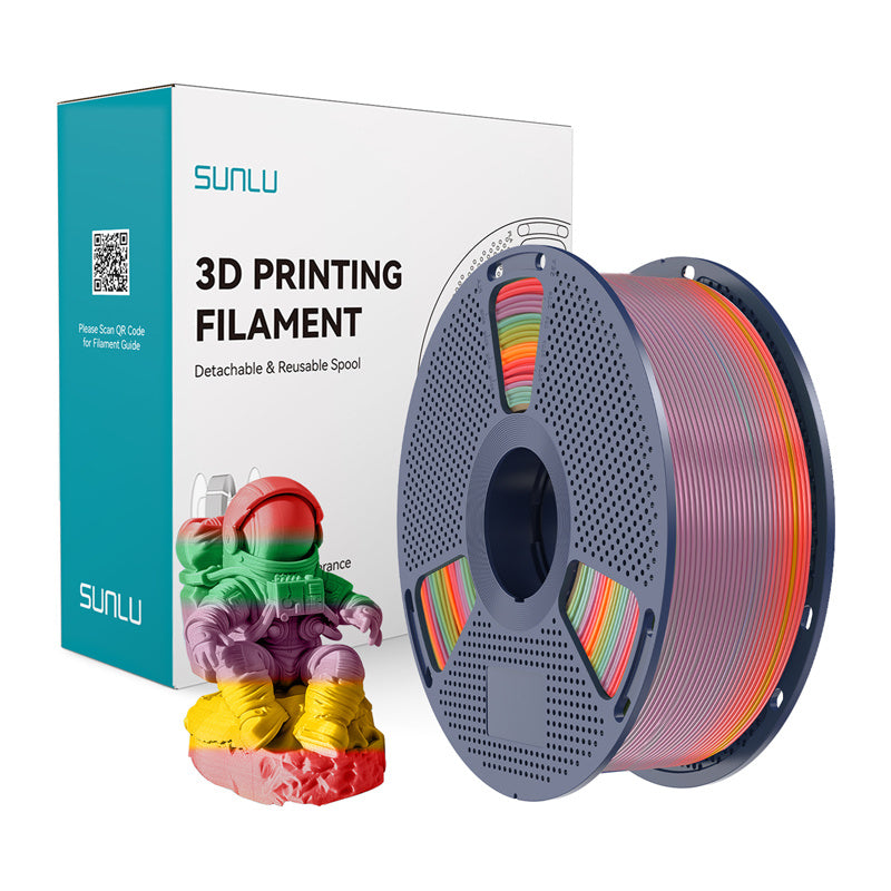 Sunlu PLA-filament (Rainbow) 01