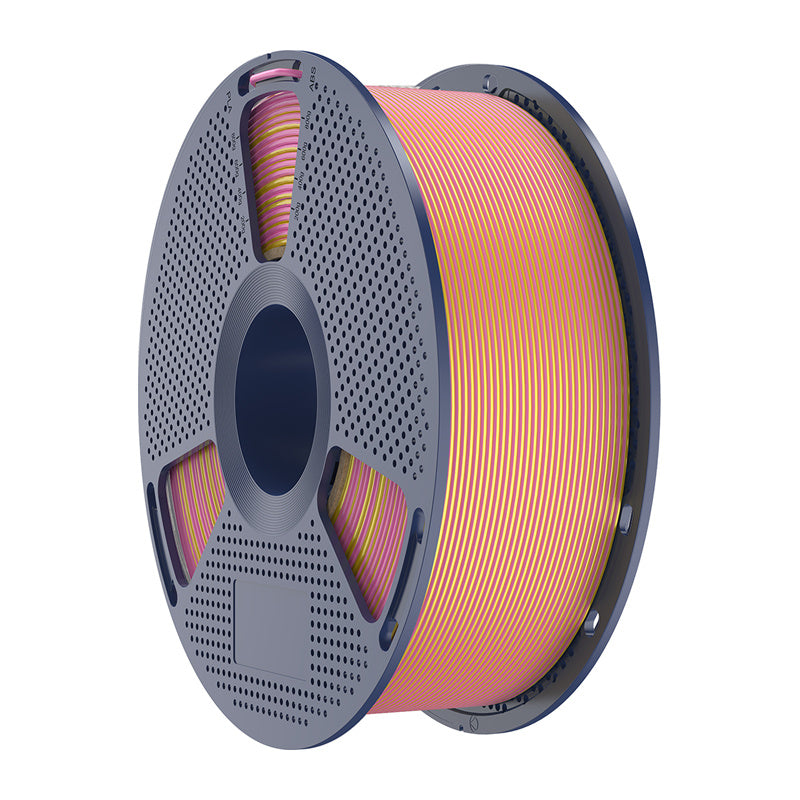 Sunlu PLA+ Silke dobbeltfarvet filament (pink og guld)