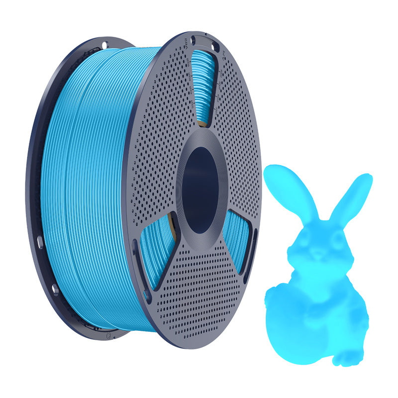 Filament Sunlu PLA Glow In The Dark (niebieski)