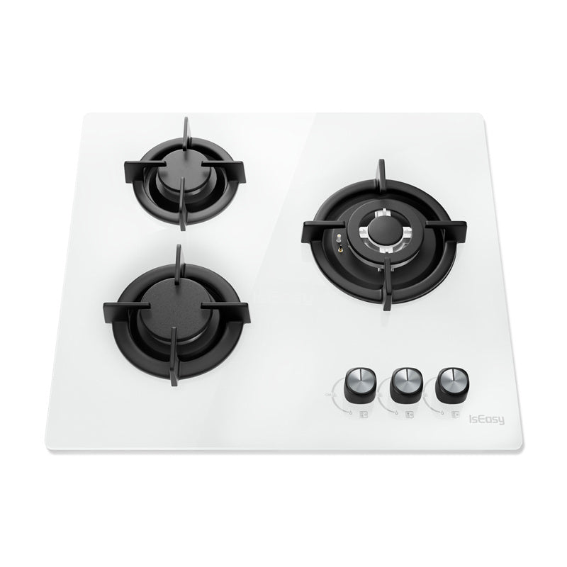 ISEASY MGBG-603 gasgrill, 3 brændere (hvid)