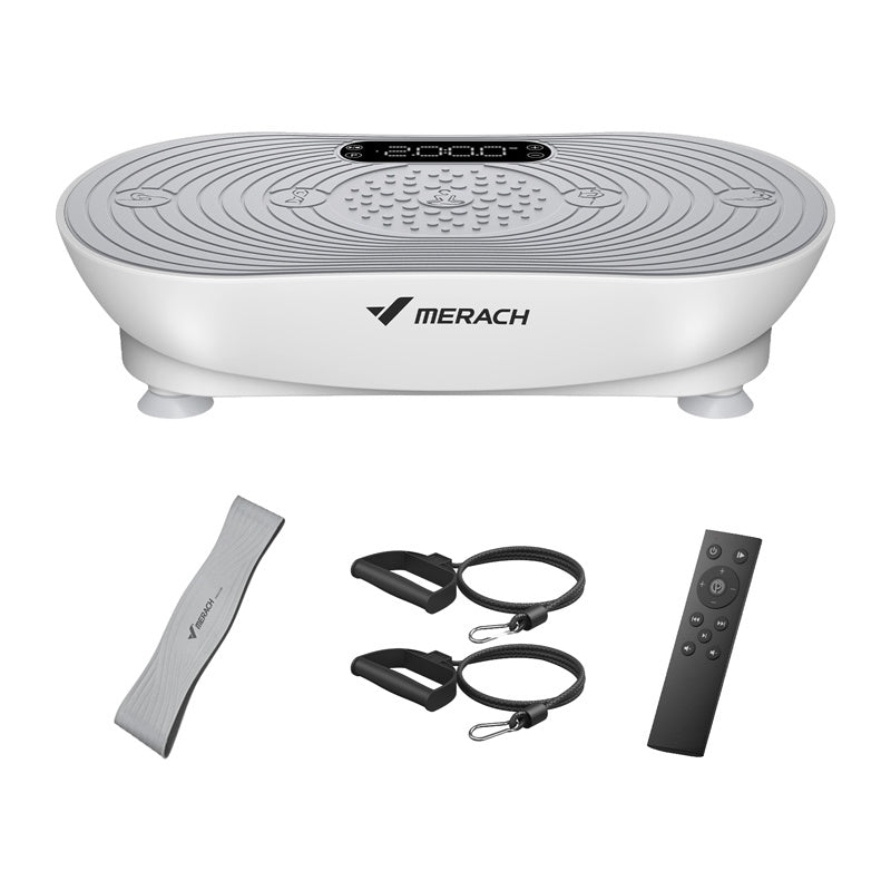 MERACH MR-2533W1-EU-vibrationsplatform (hvid)