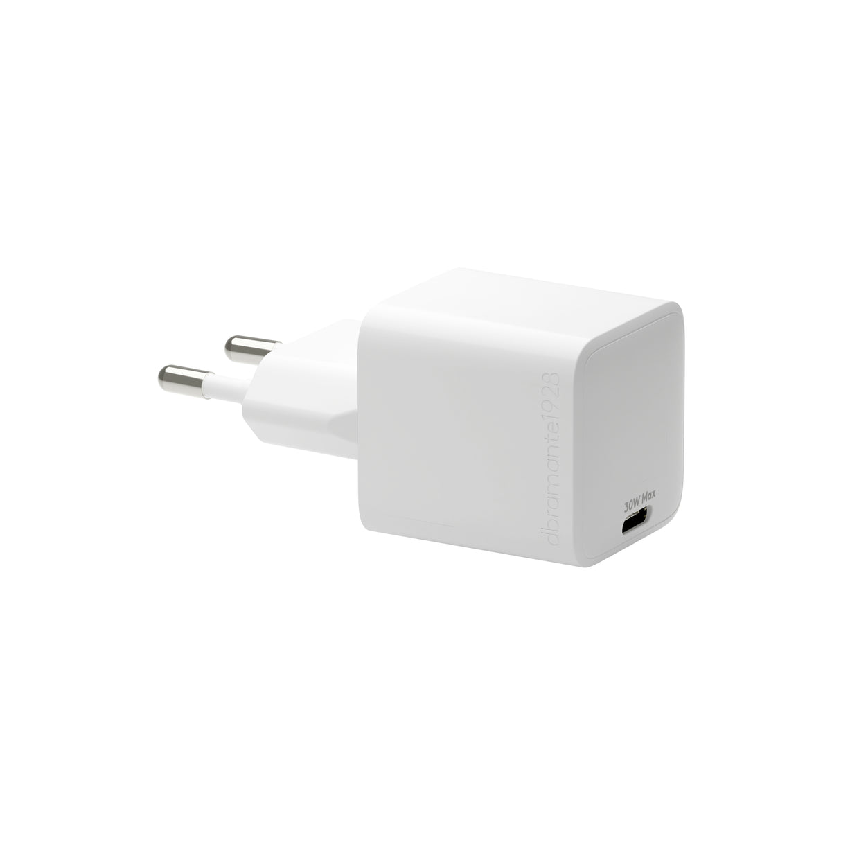 Dbramante Re-charge - Wall Charger GaN - USB-C 30W EU - White