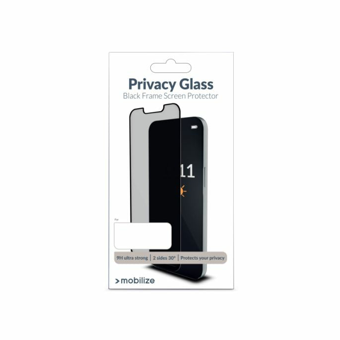 MOBILIZE PRIVACY GLAS DISPLAYBESKYTTELSE- SORT RAMME TIL SAMSUNG GALAXY A17 5G