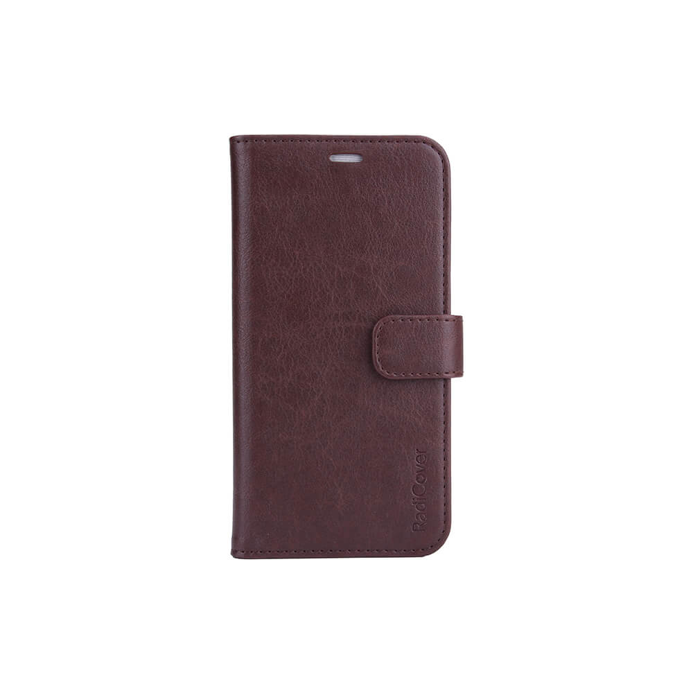 Radicover Strålingsbeskyttelse Wallet Pu I Phone 13 Flipcover Brun Rfid
