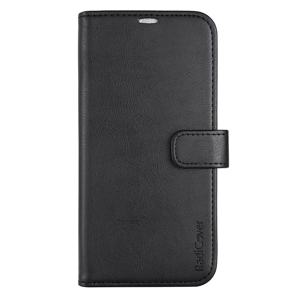 Radicover Flipcover 3 Card Anti Radiation I Phone 14 Plus 6,7" Black Pu Rfid