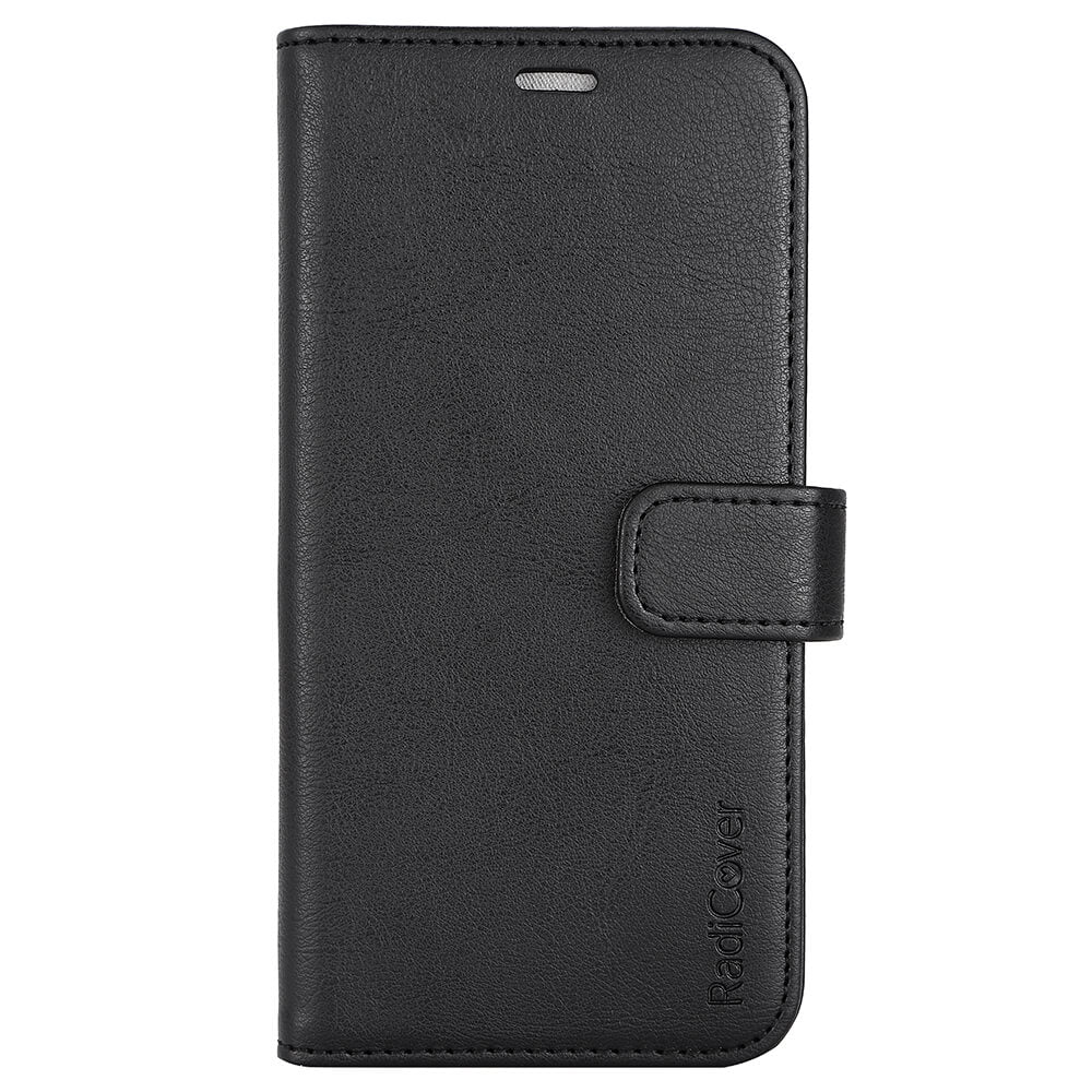 Radicover Flipcover 3 Card Anti Radiation I Phone 14 Pro 6,1" Black Pu Rfid