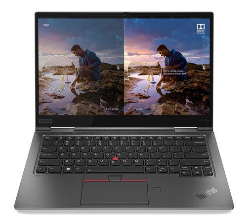 T1A Lenovo ThinkPad X1 Yoga Gen 5 Refurbished Intel® Core™ i5 i5-10310U Ultrabærbar 35,6 cm (14") Berøringsskærm Fuld HD 16 GB LPDDR3-SDRAM 512 GB SSD Windows 11 Pro Grå
