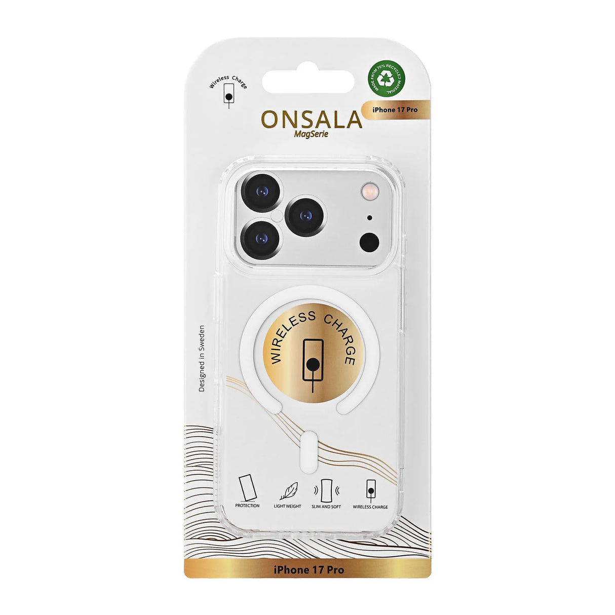 Cover MagSeries Transparent - iPhone 17 Pro