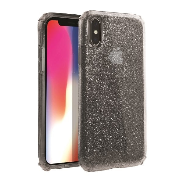Uniq Clarion Tinsel-hylster til iPhone Xs Max - sort