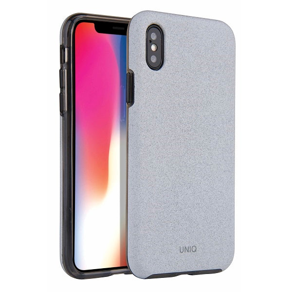 Uniq Lithos iPhone Xs Max - lysgrå