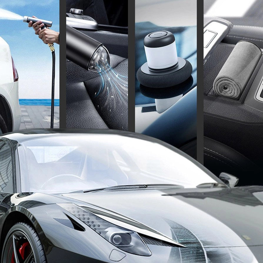 Baseus microfiber bil tørring håndklæde microfiber 40 cm x 80 cm grå (CRXCMJ-A0G)