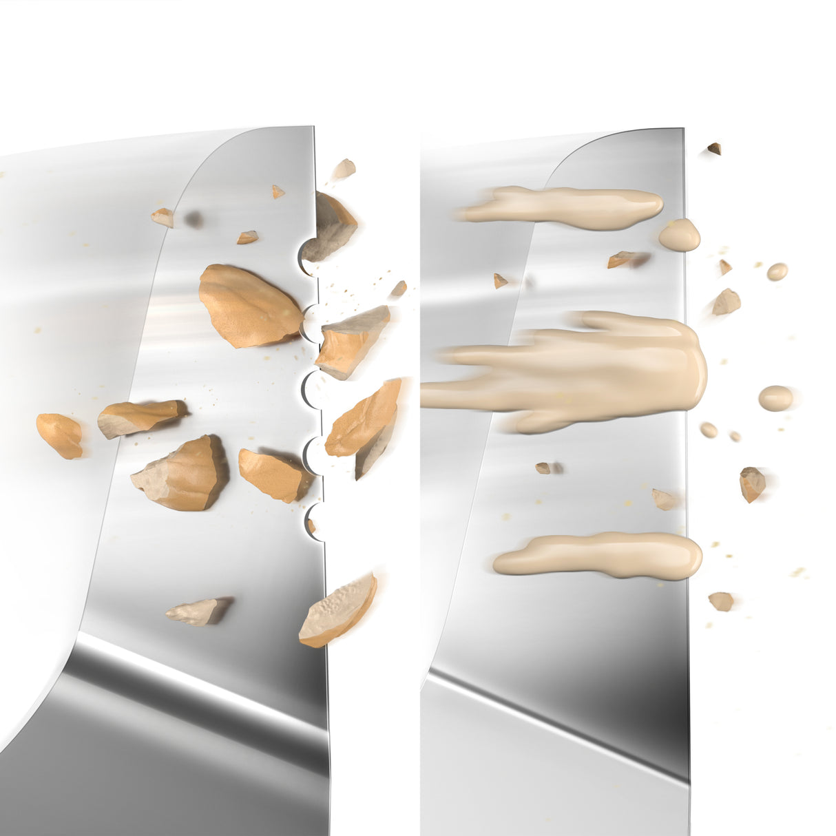 Philips 7000 series HR3760/01 blender 2 L Bordplade blender 1500 W Rustfrit stål, Hvid