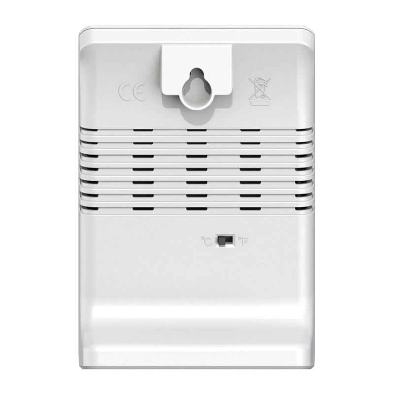 BALDRTHERM B0590TH-V6 Solenergi-thermohygrometer med stor skærm