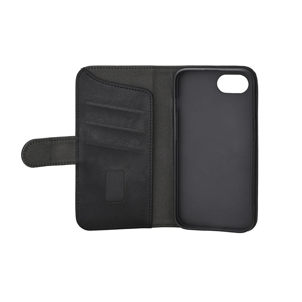 Wallet iPhone 16e Classic 3 Kort MagSerie Sort