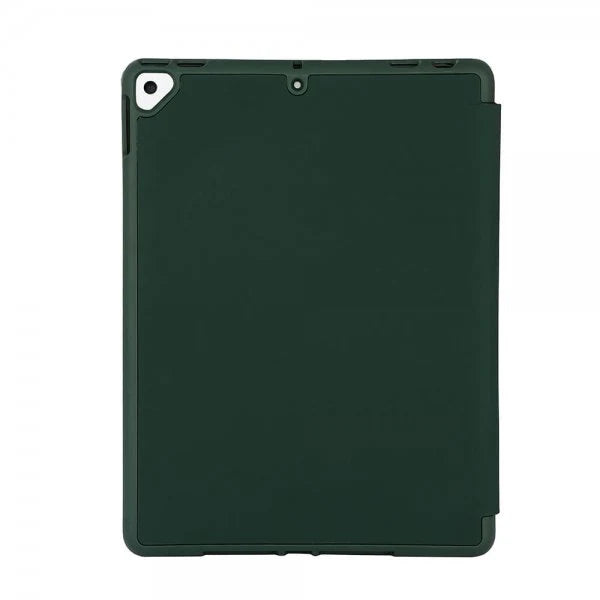 GEAR Cover Penpocket Soft Touch Green iPad 10,2" 2019/20/21 & Air 10,5" 2019