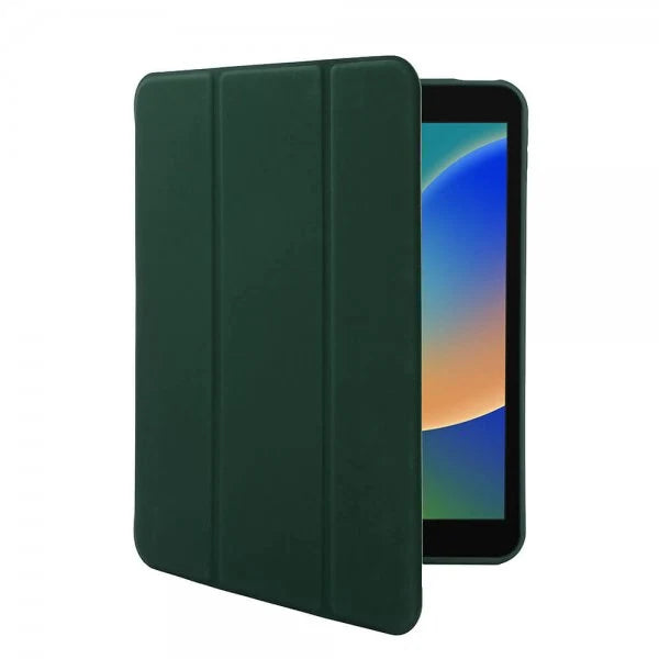 GEAR Cover Penpocket Soft Touch Green iPad 10,2" 2019/20/21 & Air 10,5" 2019