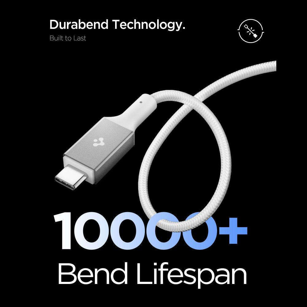 Spigen Eb10010 Cc Essential Usb C Kabel 100 W 100 Cm Hvid