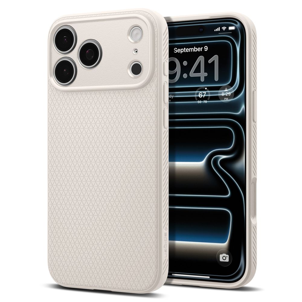 Spigen Liquid Air Iphone 17 Pro Max / 18 Pro Max Naturlig Titanium