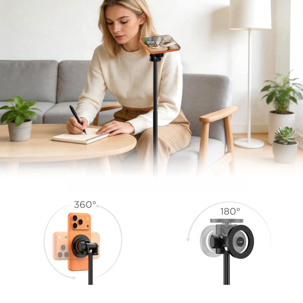 Tech Protect L03 S Magsafe Bluetooth Selfie Stick Stativ Sort