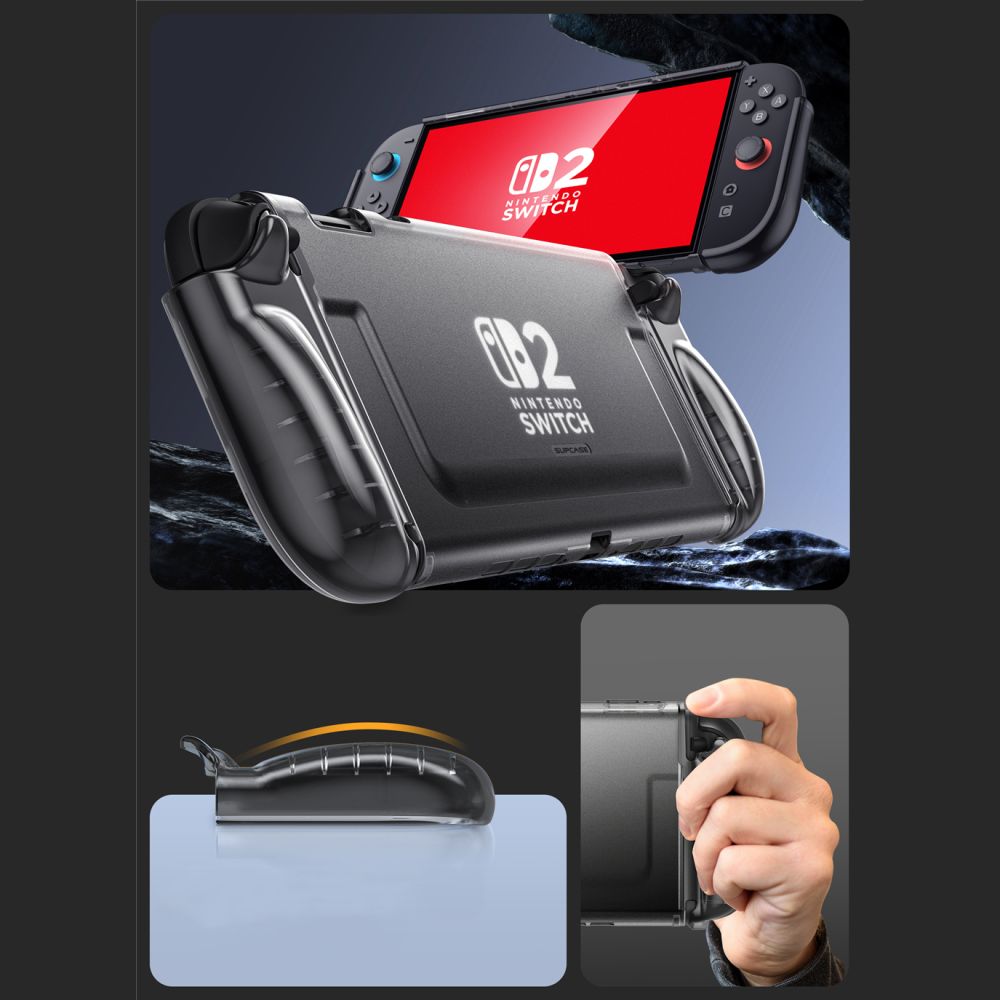 Supcase Crystal Case Til Nintendo Switch 2 Frost Sort