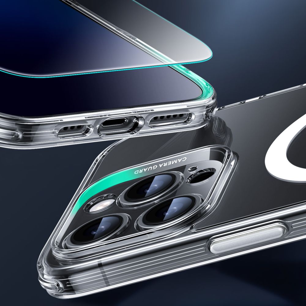 Esr Classic Pro Sæt Halolock Magsafe Iphone 16 Pro Max Clear