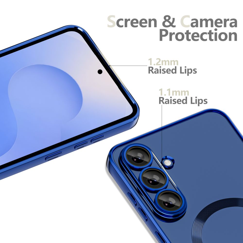 Tech Protect Magflex Magsafe Galaxy S25 Fe Marineblå