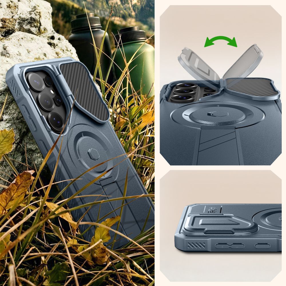 Tech Protect Kevlar Magsafe 2 Sæt Galaxy S26 Ultra Blå