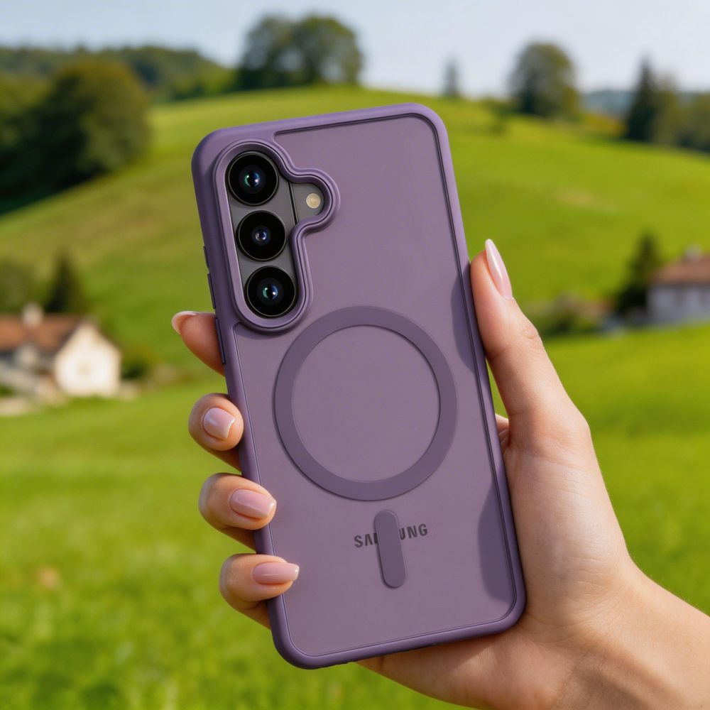 Tech Protect Magmat Magsafe Galaxy S26 Matte Kobaltviolet