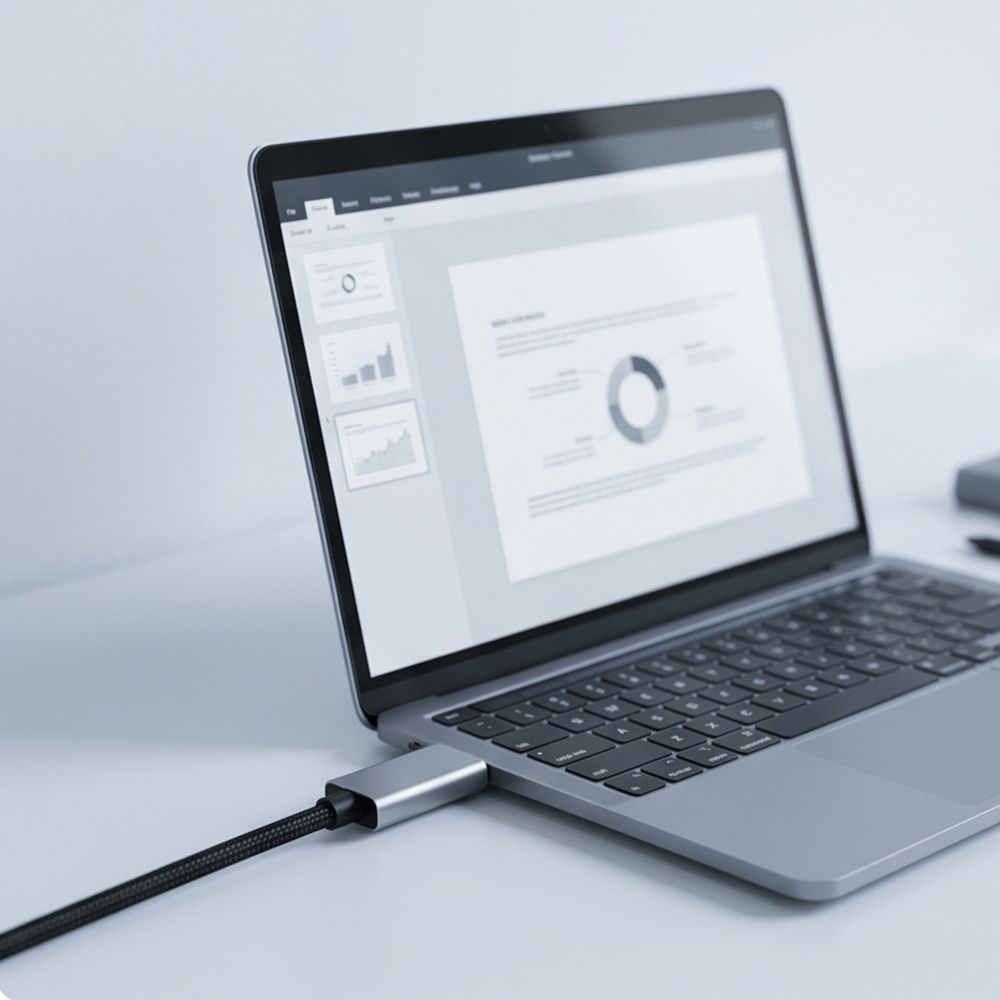 Tech Protect Ultraboost Kabel Usb C Til Hdmi 2.1 8 K 60 Hz 200 Cm Jerngrå