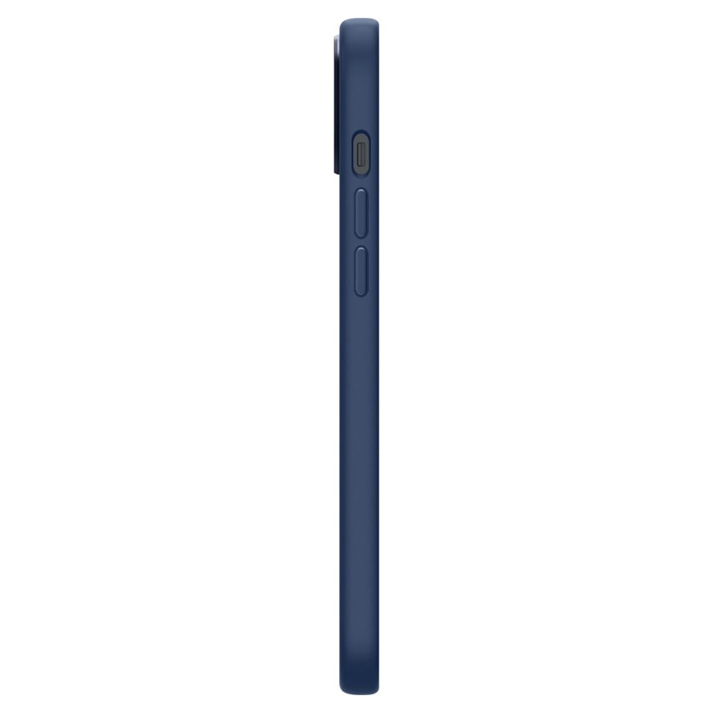 Spigen Silikone Fit Mag Magsafe Iphone 14 Plus / 15 Plus Navy Blå