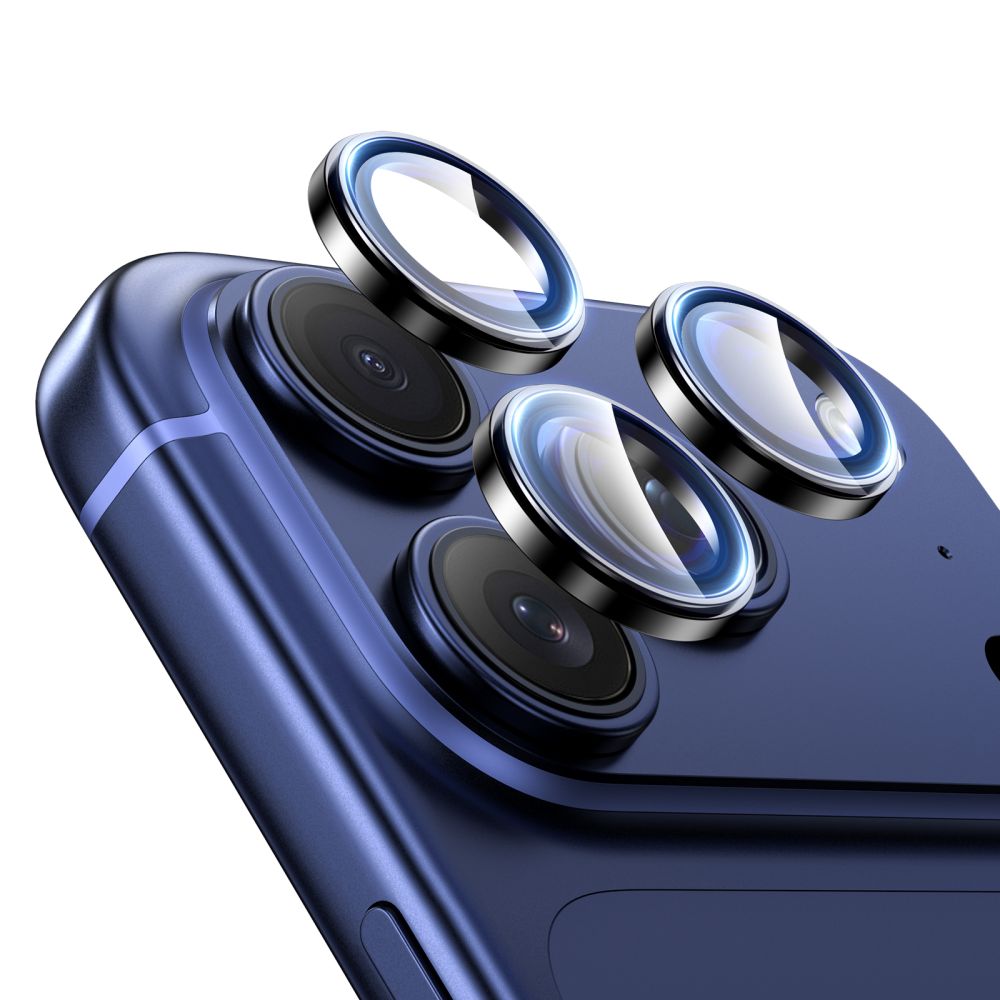 Kamera Beskyttelse Tech Protect Camring Fit+ Iphone 14 Pro / Max / 15 Pro / Max / 16 Pro / Max / 17 Pro / Max Dyb Blå