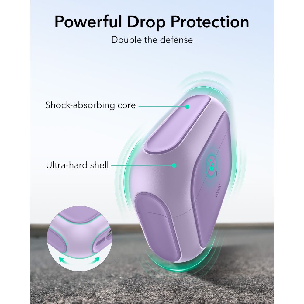 Esr Orbit Halolock Magsafe Apple Airpods Pro 3 Lavendel