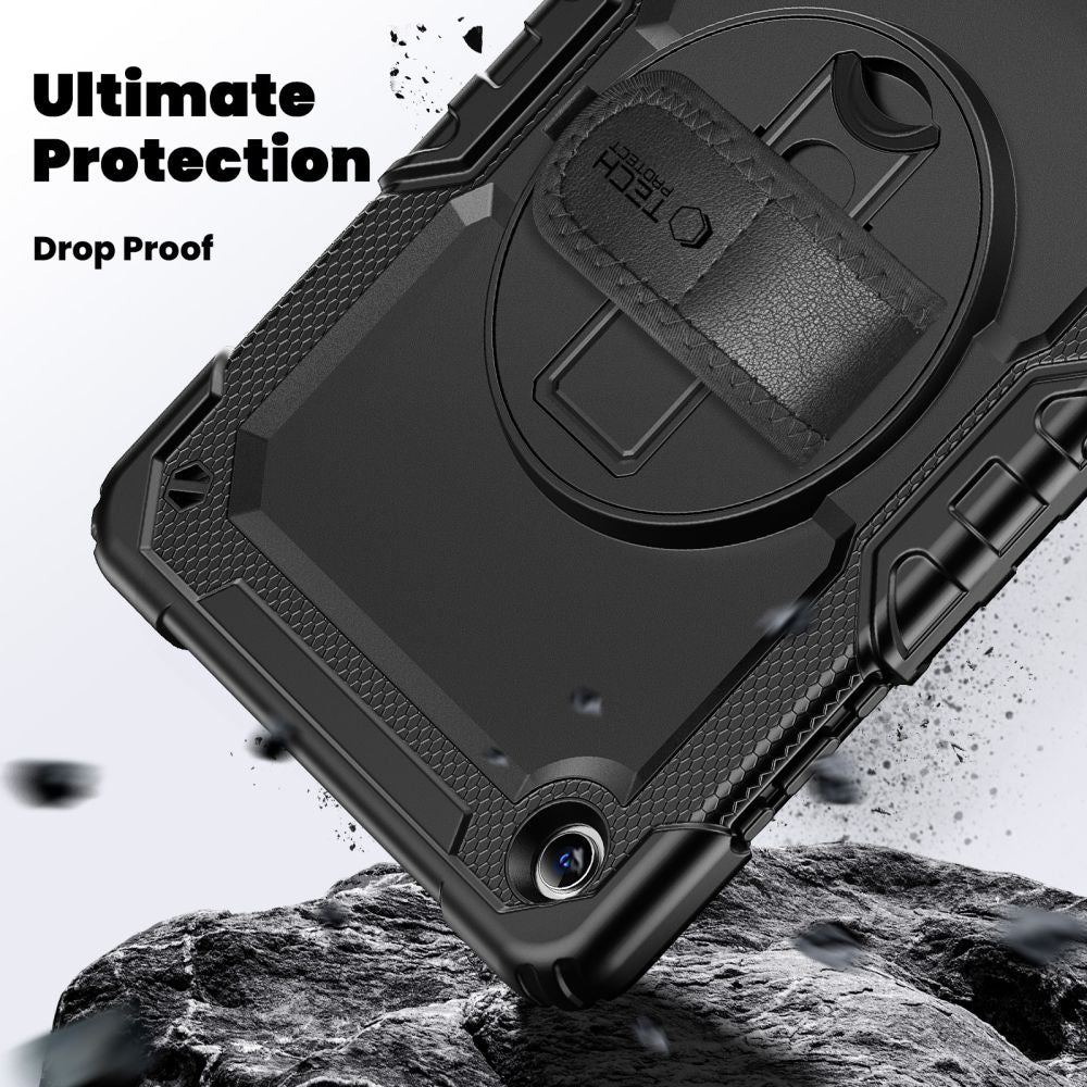 Tech Protect Solid 2 Sæt Galaxy Tab A9+ / A11+ Plus 11.0 X210 / X215 / X216 / X230 / X235 / X236 Sort