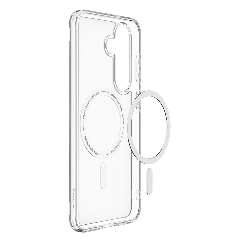 Spigen Ultra Hybrid Mag Magsafe Galaxy S26 Fe Klar/Hvid