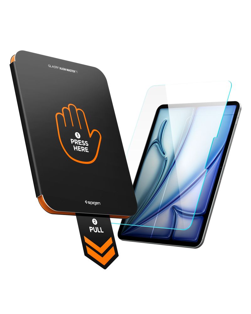 Hærdet Glas Spigen Alm Glas.Tr T Ipad Air 11” 6/7/8 / 2024 2026 Clear