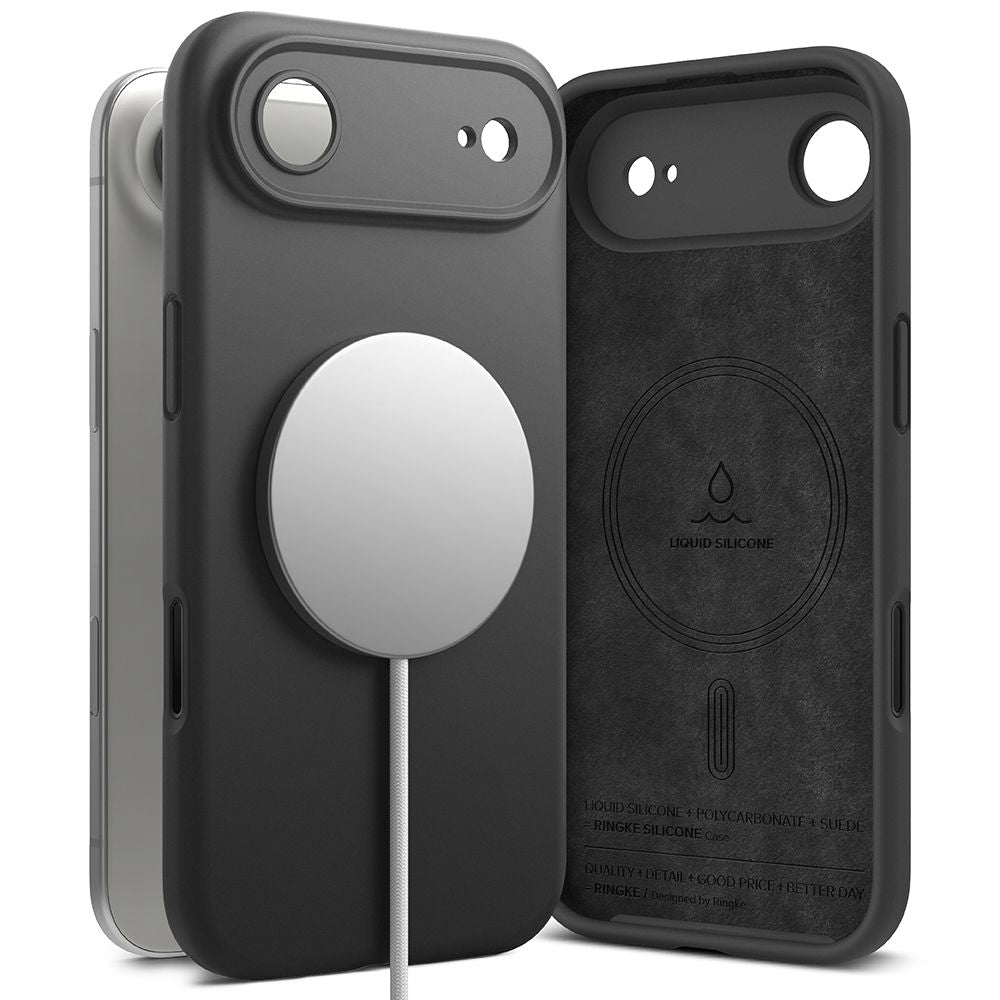 Ringke Silikone Magnetisk Magsafe Iphone Air Sort