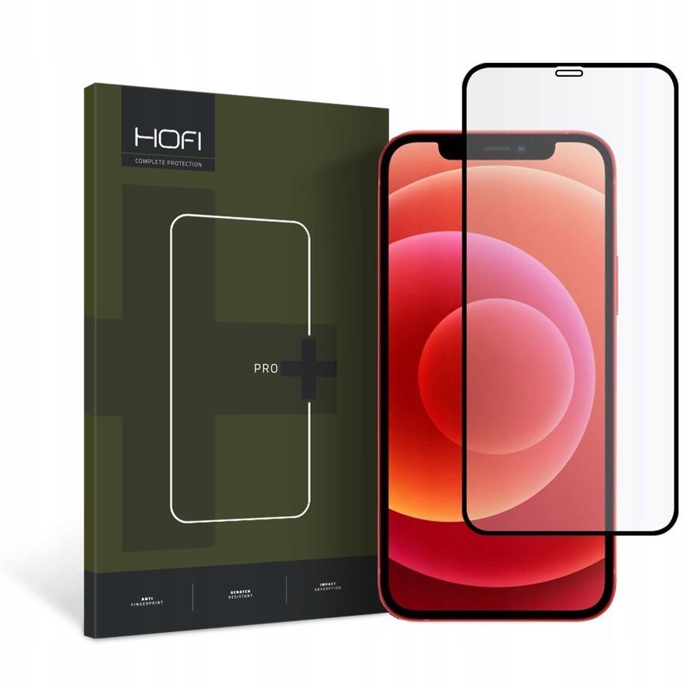Hærdet Glas Hofi Full Pro+ Iphone 12 Mini Sort