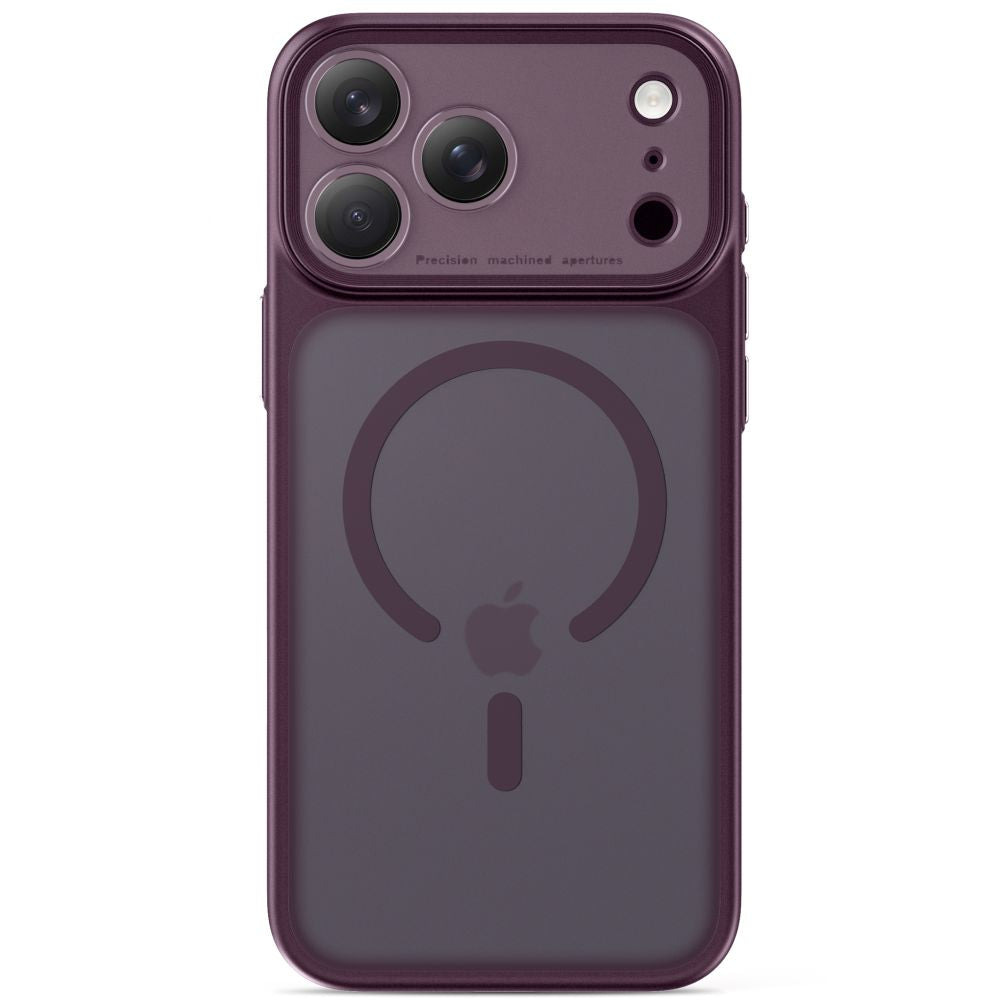 Tech Protect Magprime Magsafe Cc Iphone 17 Pro Max / 18 Pro Max Mat Burgundy