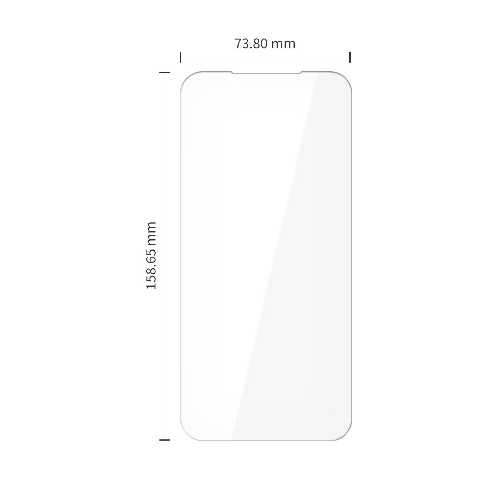 Hærdet Glas Tech Protect Glass Fit+ 2 Pack Galaxy A37 / A57 5 G Clear