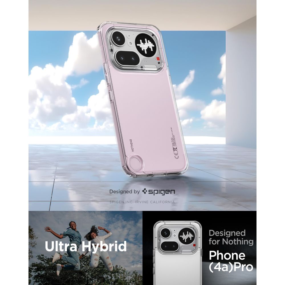 Spigen Ultra Hybrid Nothing Phone 4 A Pro Krystalklar