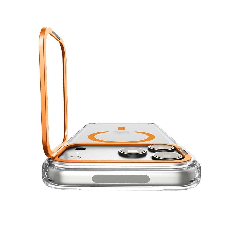 Spigen Ultra Hybrid Optik S Magsafe Iphone 17 Pro Max / 18 Pro Max Klar/Orange
