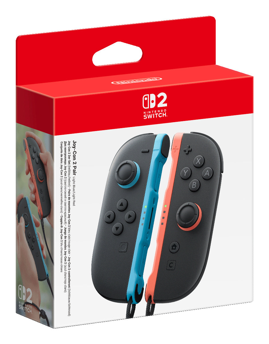 Nintendo Joy-Con 2 Sort, Blå, Rød Bluetooth Joystick Analog/digital Nintendo Switch 2