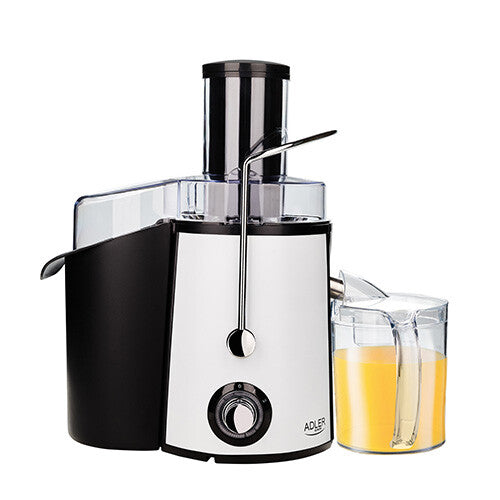 Adler AD 4128 citruspresser og juicemaskine Frugtpresser 1000 W Sort, Hvid