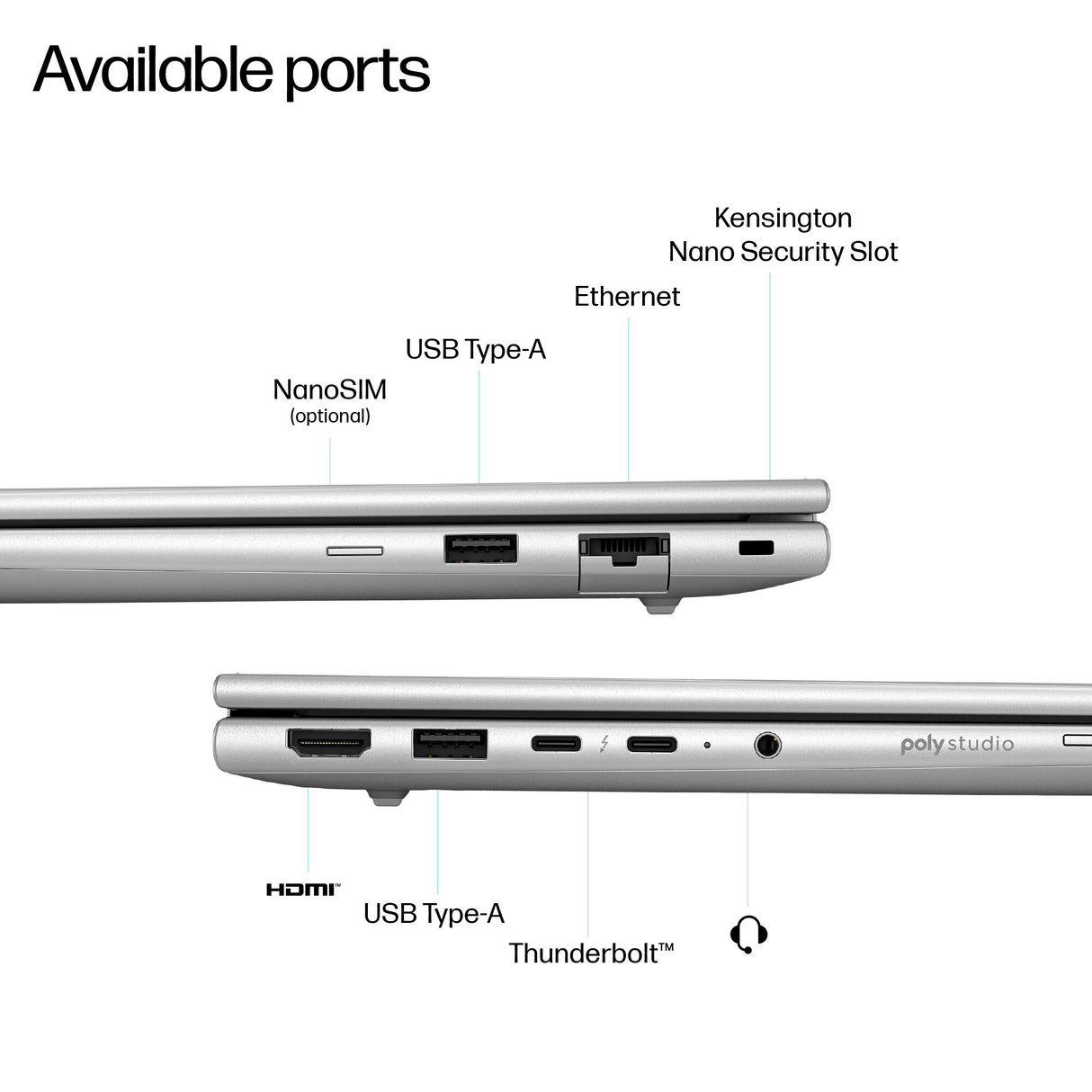 HP EliteBook 6 G1i AI Intel Core Ultra 5 225U Laptop 35,6 cm (14") WUXGA 24 GB DDR5-SDRAM 512 GB SSD Wi-Fi 7 (802.11be) Windows 11 Pro AI PC Sølv