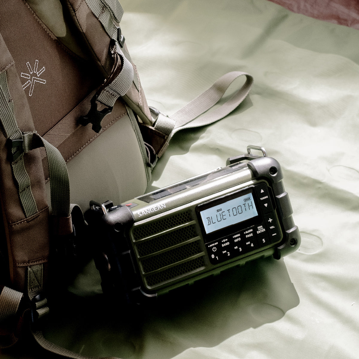 Sangean MMR-99 multi-powered radio green