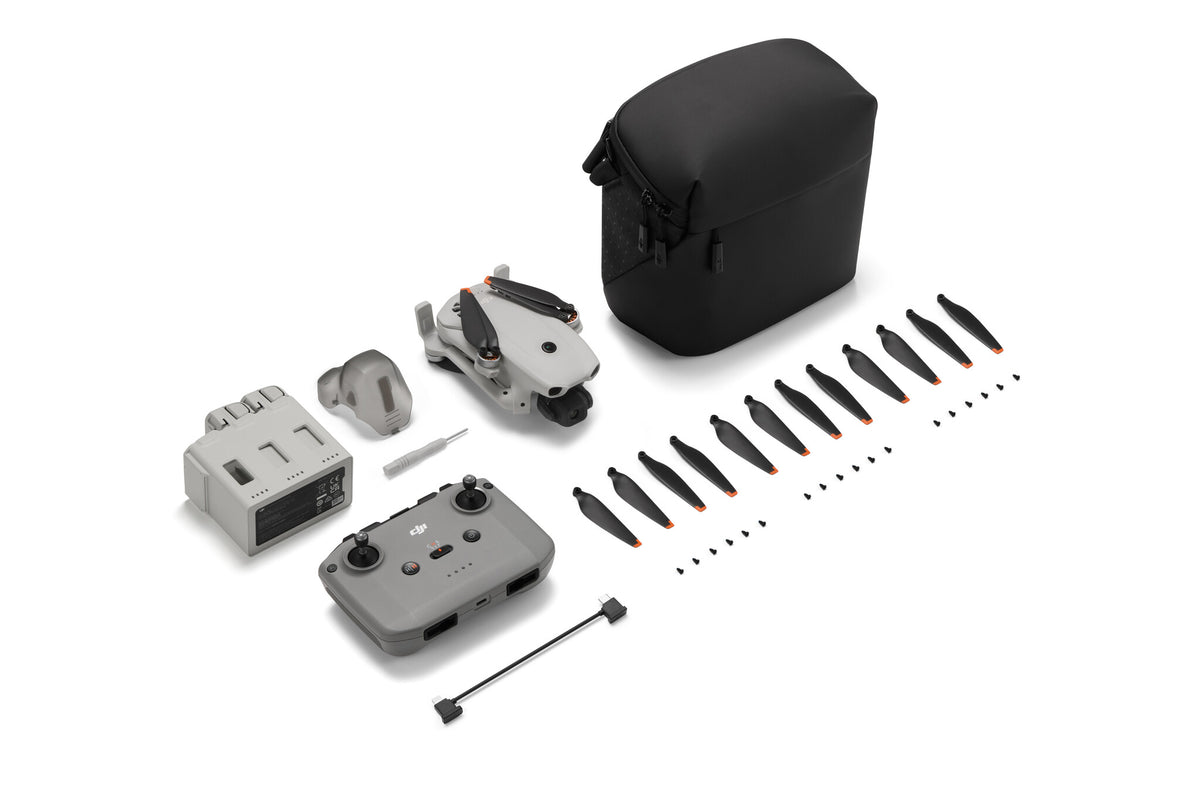 DJI Drone Lito 1 Fly More Combo med 4K/ 60fps kamera, lysgrå EU (CP.MA.00000991.01)